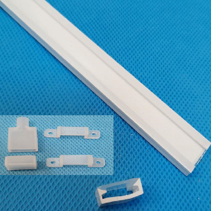 5*11mm 120° Top Emitting Anti-glare Silicone Sleeve Flexible LED Neon Tube For 8mm LED Light Strips 5*11mm 120° Top Emitting Anti-glare Silicone Sleeve Flexible LED Neon Tube For 8mm LED Light Strips